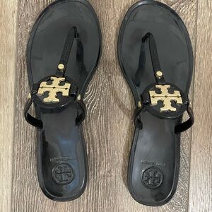 Tory Burch Black Roxanne Jelly Sandal